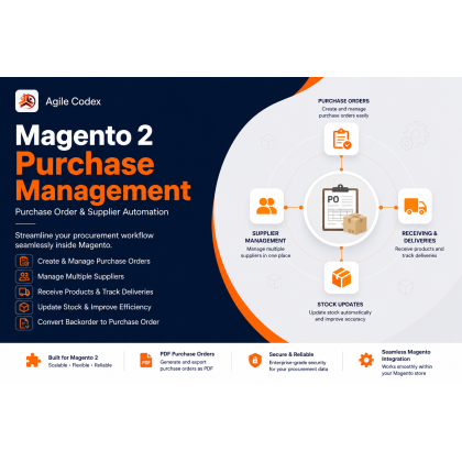 Magento 2 Purchase Management