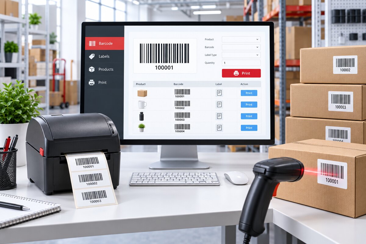 Magento 2 Barcode Generator Scanner Extension