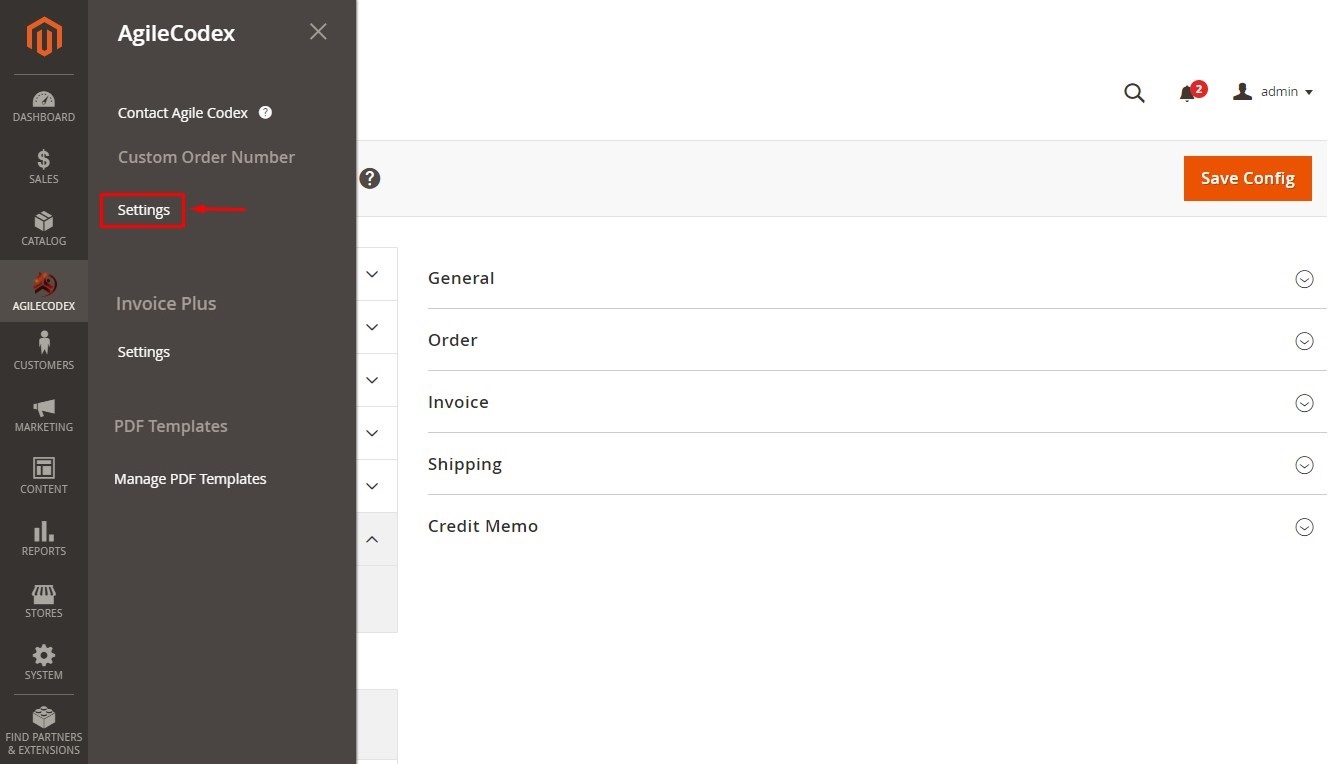 custom order number settings