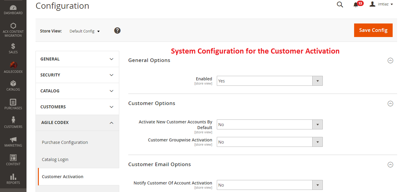 Magento 2 wholesale customer activation configuration