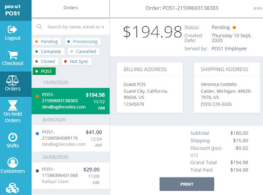 POS Order